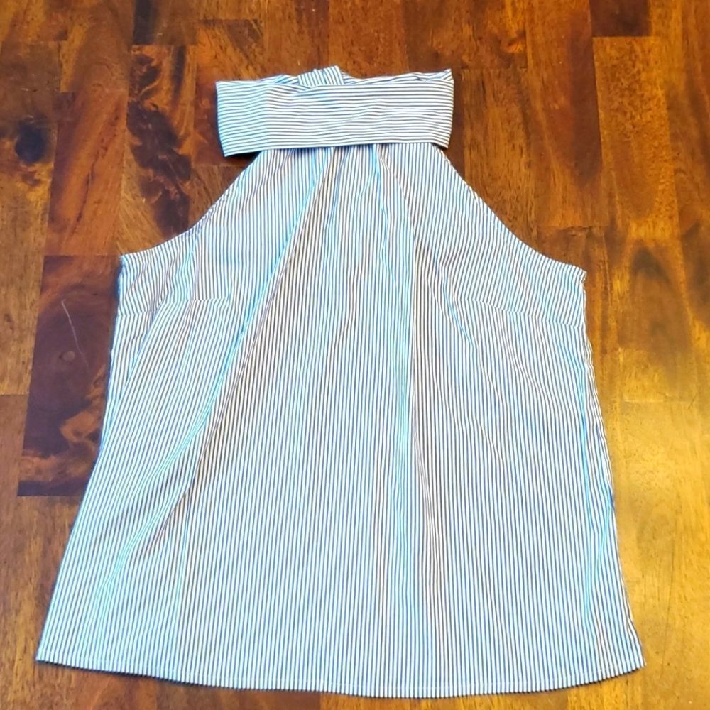 41 Hawthorn tie neck tank blouse